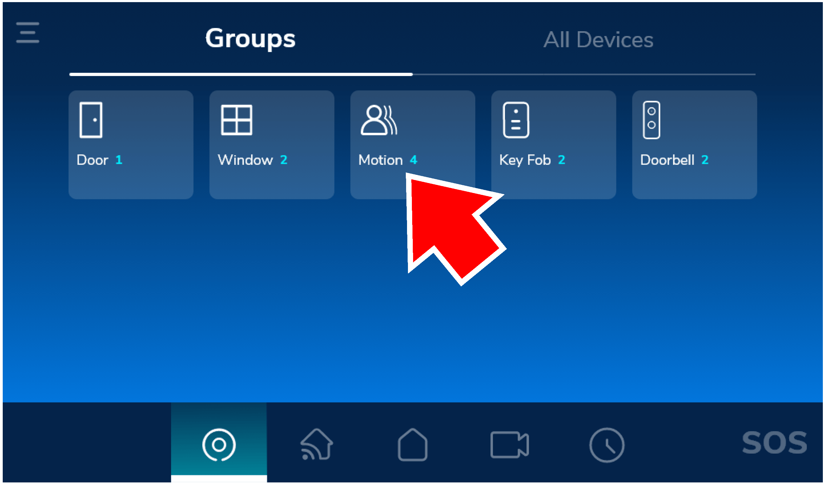 Motion Sensor Control Panel 4G Smart HD Display Wireless Home Security
