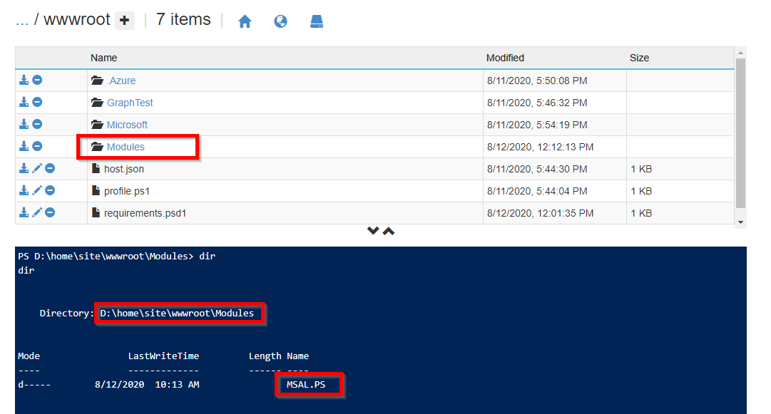 Add PowerShell modules to Azure functions Nicola Suter