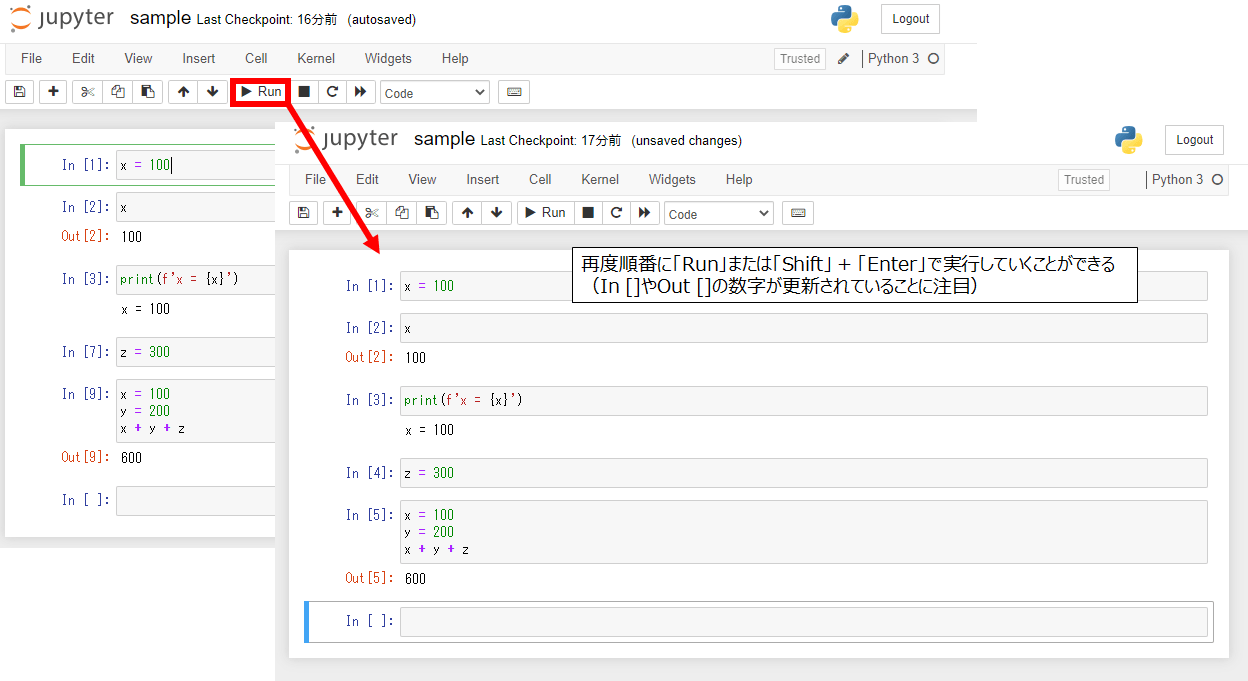 【Python】Jupyter Notebookの基本的な使い方｜Python Tech