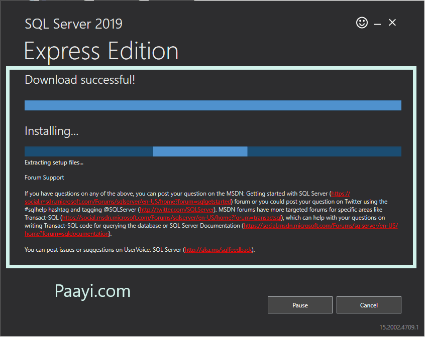 Learn How to install SQL Server 2019 Express edition Paayi Tech