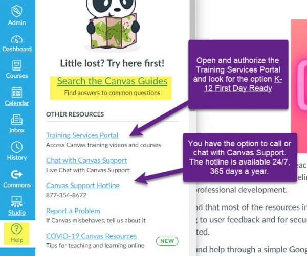 Canvas Support Office Hours PCCSK12 Tech