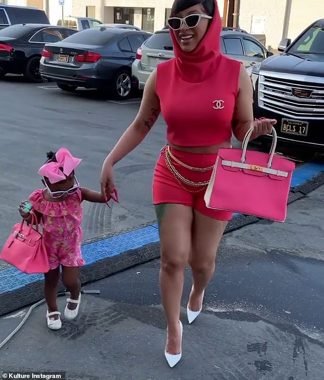 Cardi B's daughter Kulture, 2, earns 534k Instagram followers 15 hours(04)