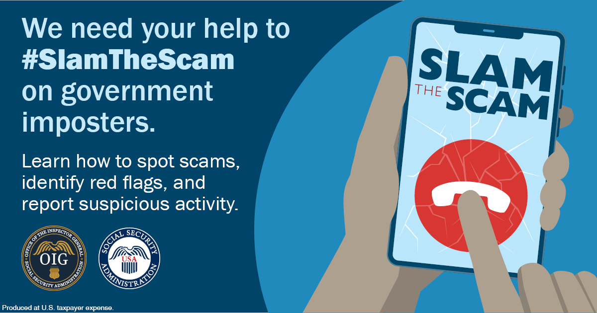 Social Security Administration Holds National ‘Slam the Scam’ Day March