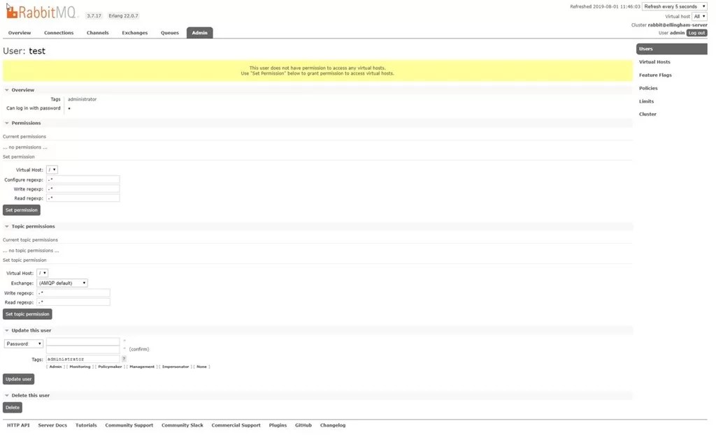 RabbitMQ MQTT Broker Scargill's Tech Blog