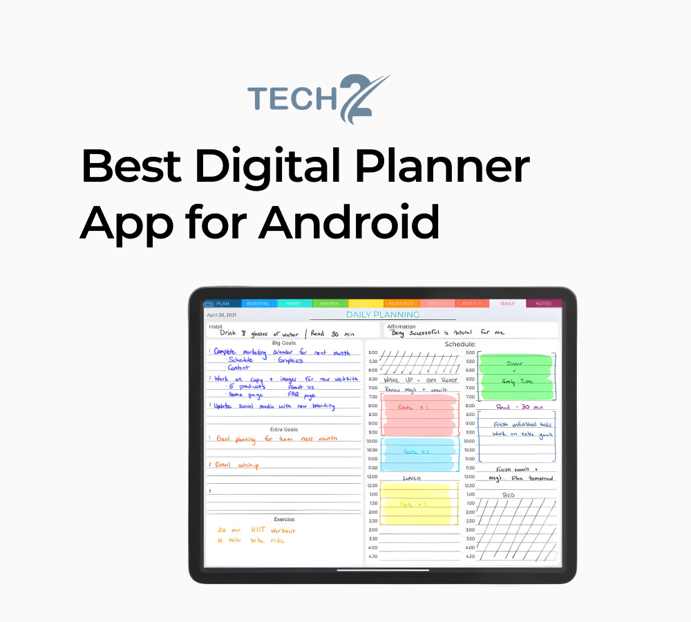Best digital planner app for Android 2024
