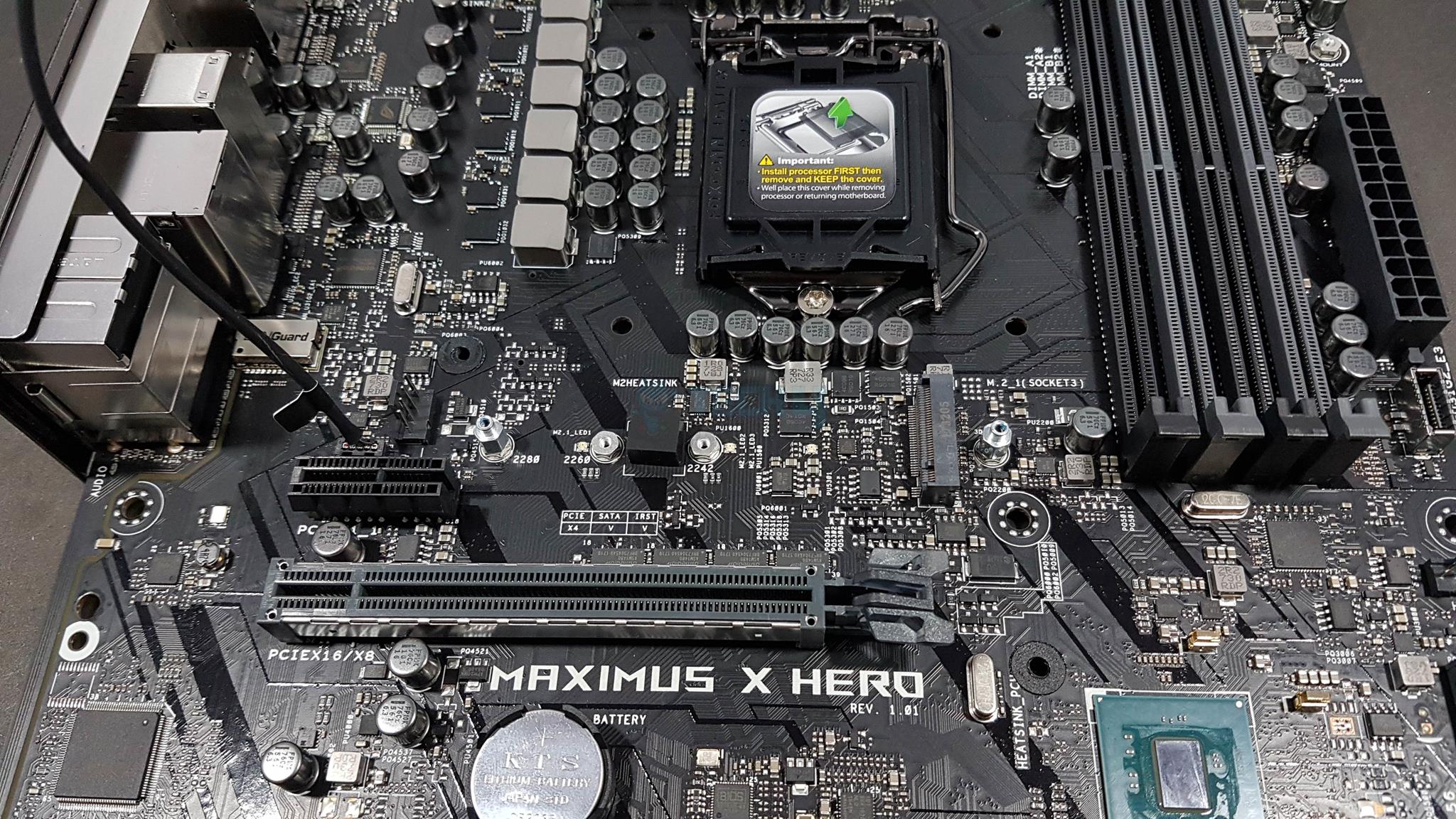 Asus ROG Maximus X Hero Review