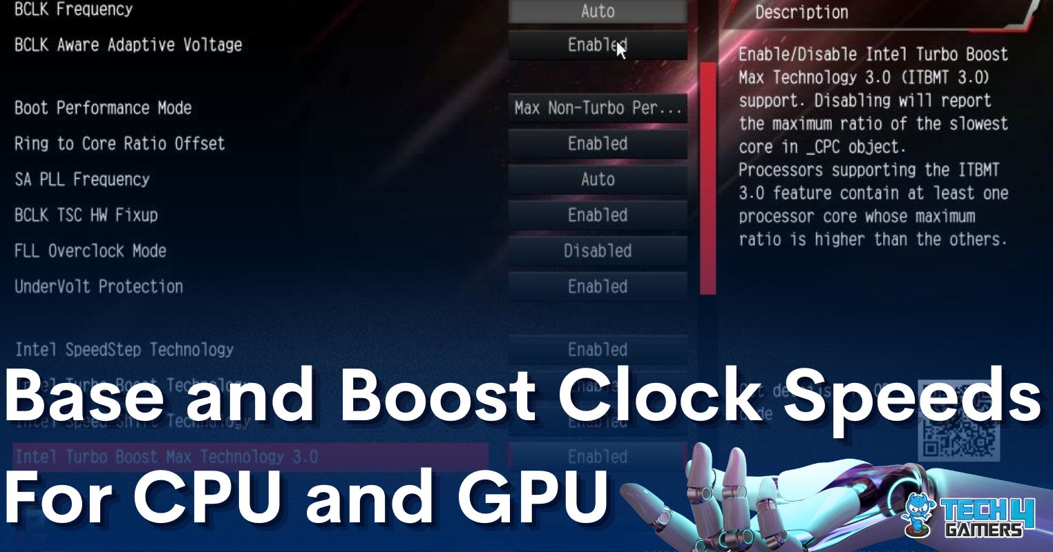 Explained Base & Boost Clock Speeds For CPU/GPU
