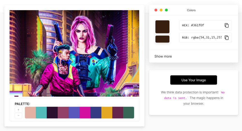 How to a Pick Color Code from an Image Online? TechAcute