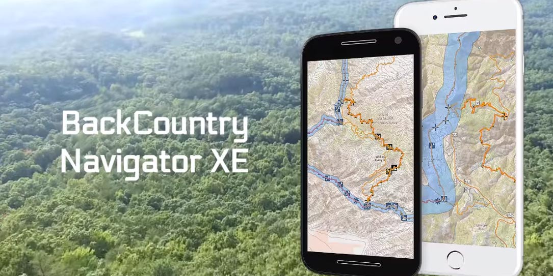 Navigate the outdoors with BackCountry Navigator XE