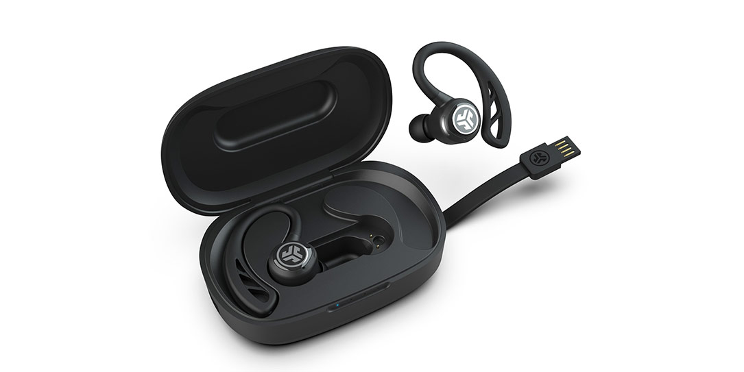 The JLab Epic Air Sport offers up 70hours of playtime with charging case