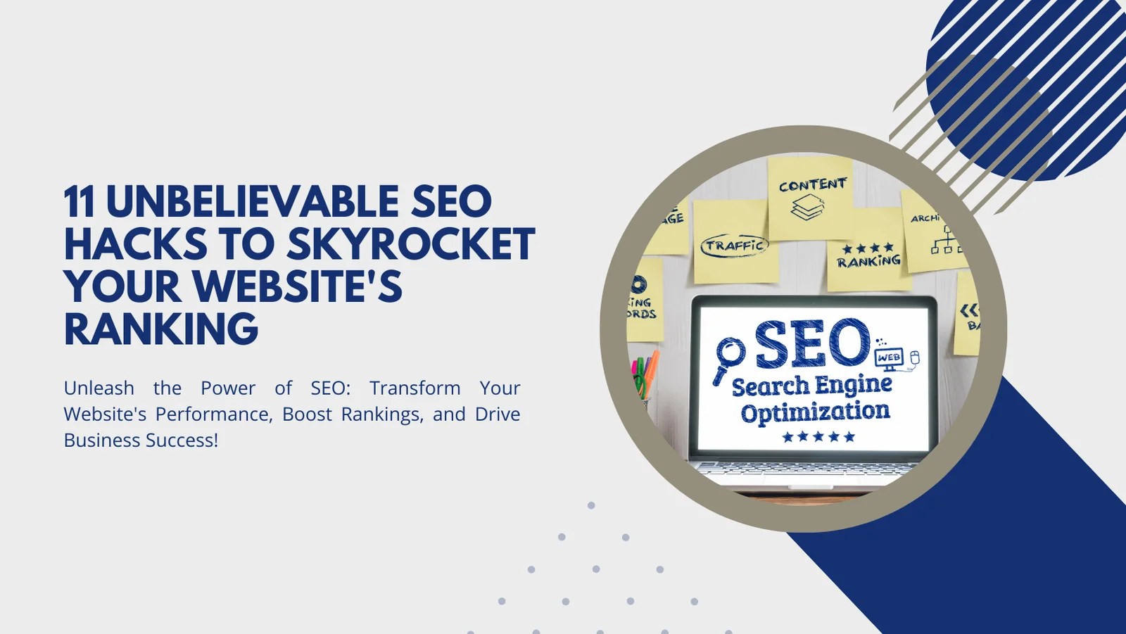11 Unbelievable Search Engine Optimization (SEO) Hacks to Skyrocket