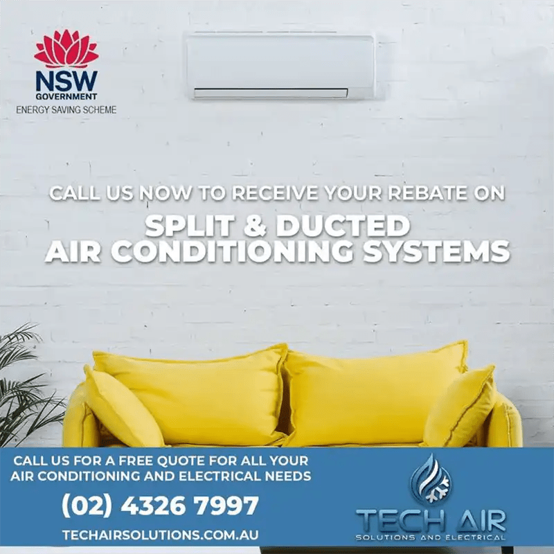 Central Coast Split System Air Conditioners Tech Air Solutions
