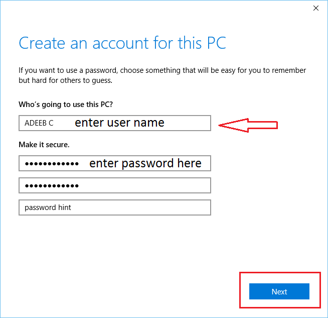 How to add multiple user accounts in Windows 10 PC?