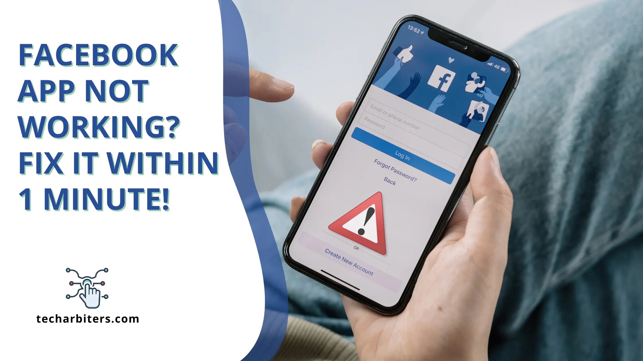 Facebook App Not Working? Fix it within 1 Minute! Tech Arbiters