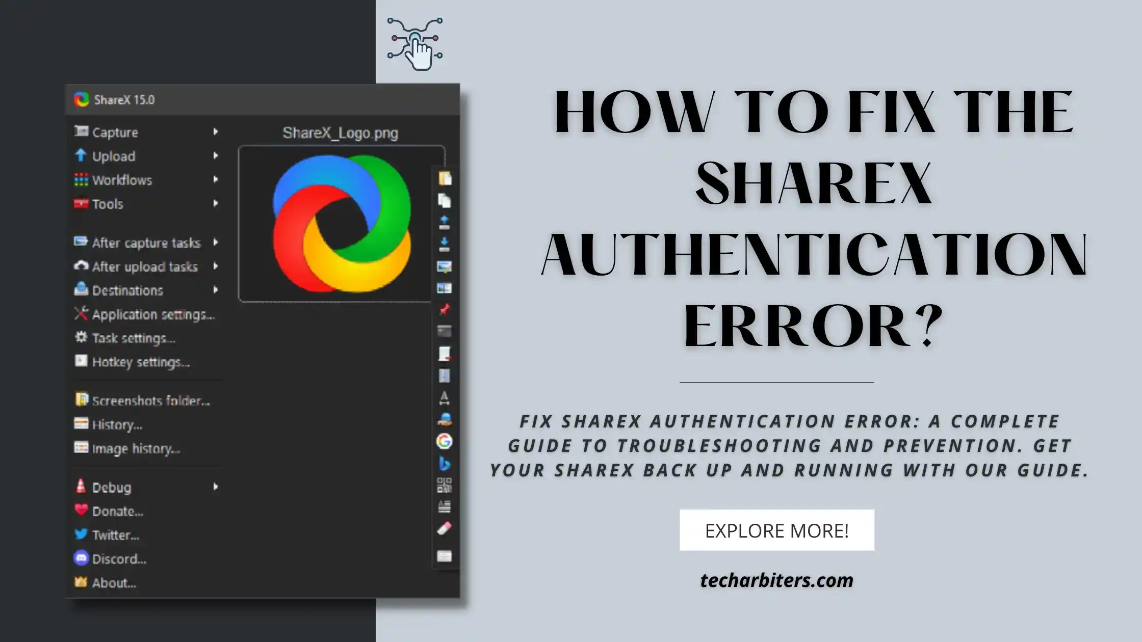 How to Fix the ShareX Authentication Error [Ultimate Guide]