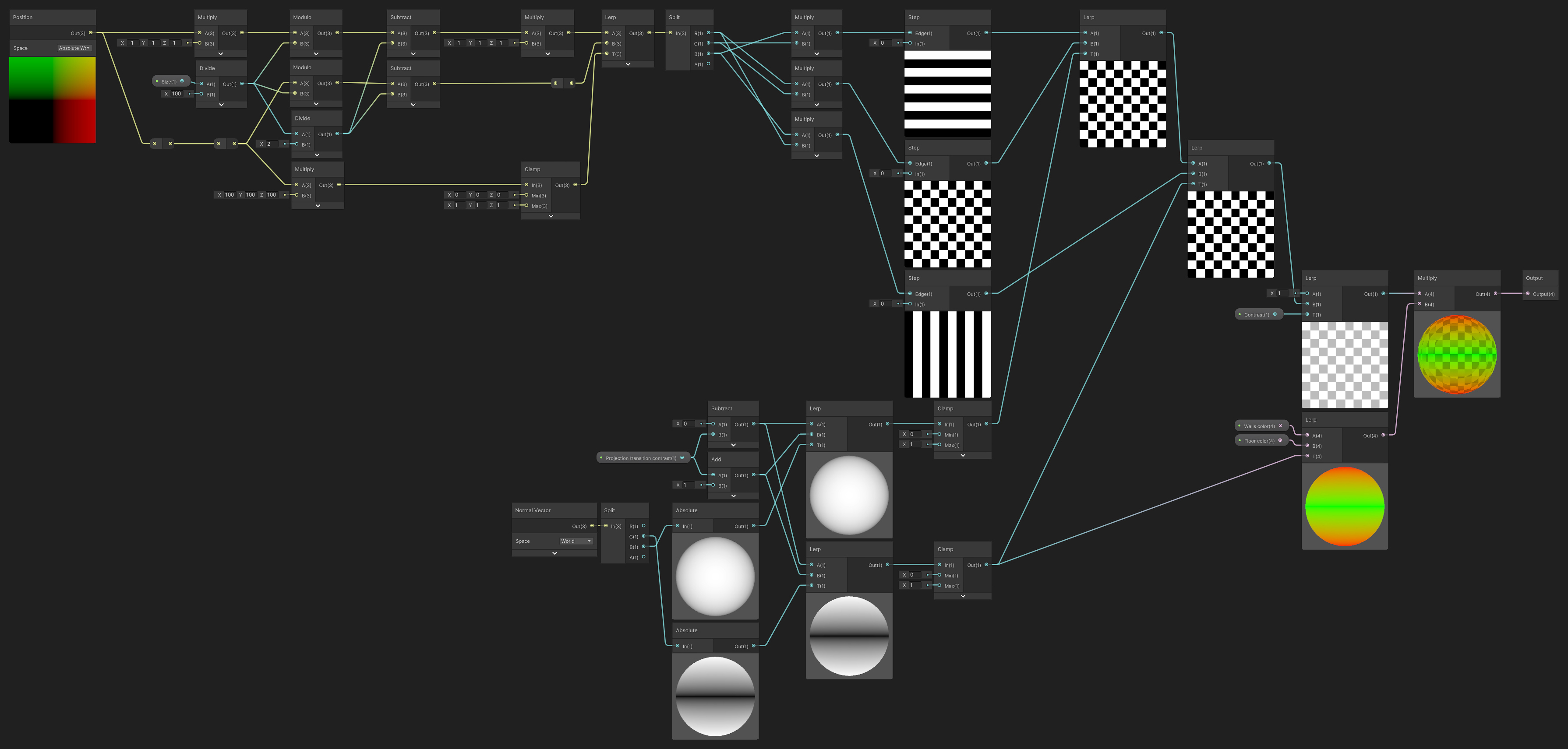 Making a Procedural Grid Shader in Unity techarthub