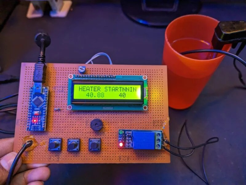 Smart water heater using Arduino DIY Project