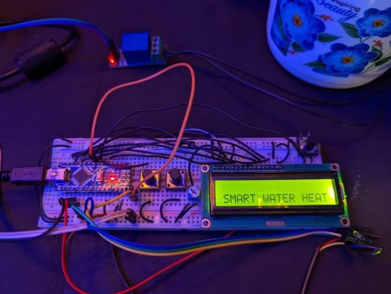 Smart water heater using Arduino DIY Project