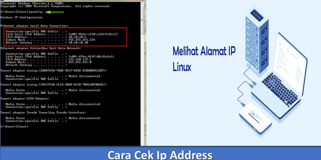 Cara Cek Ip Address TechBanget
