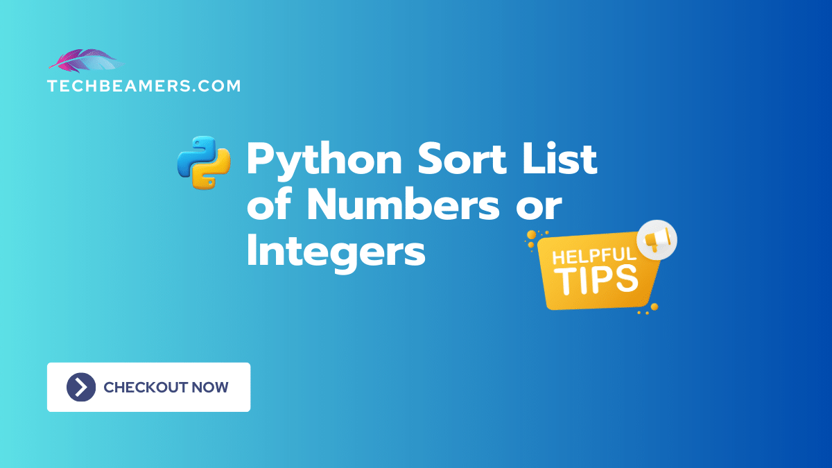Sort List of Strings in Python Using Multiple Ways