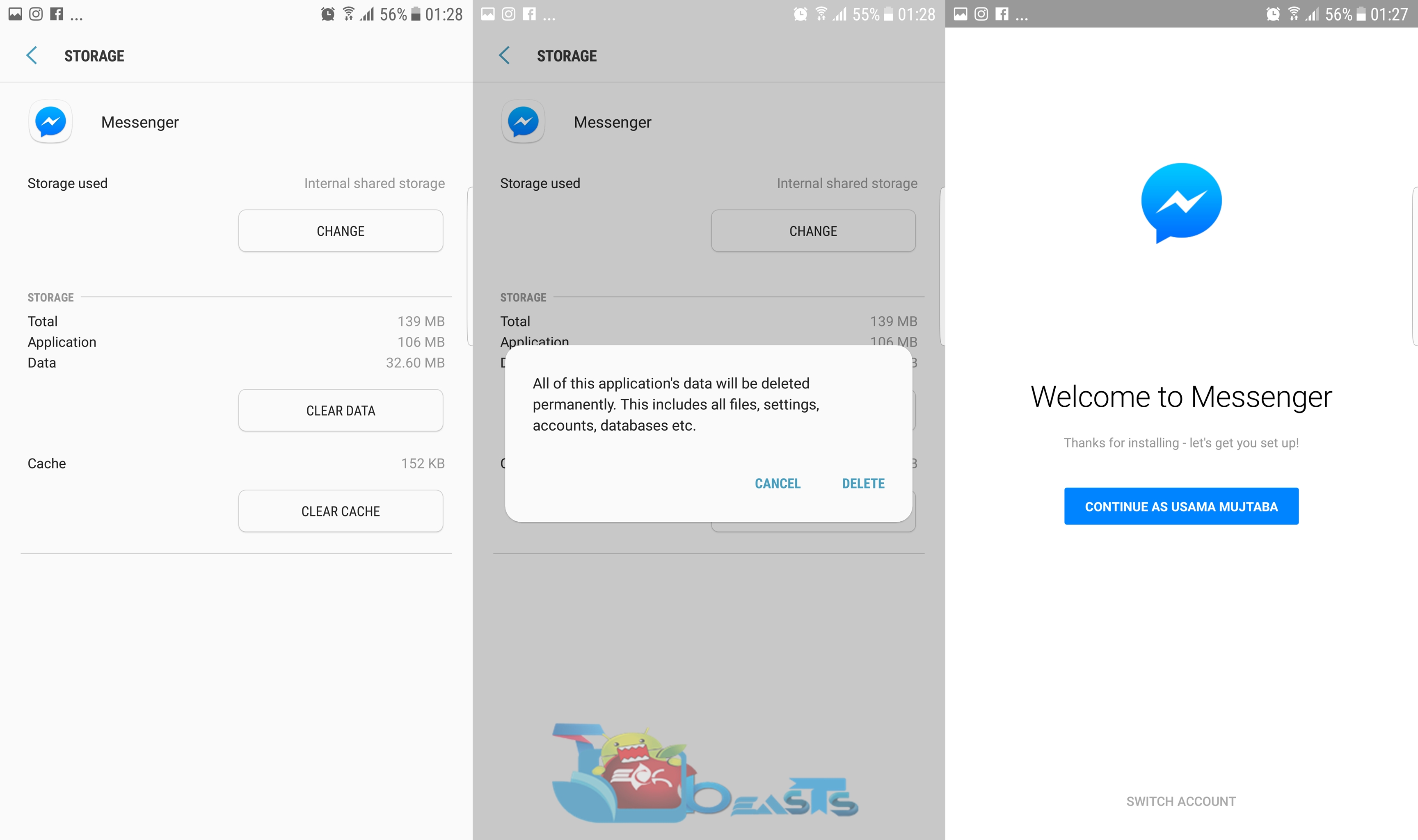 How to logout of Facebook Messenger on Android and iPhone