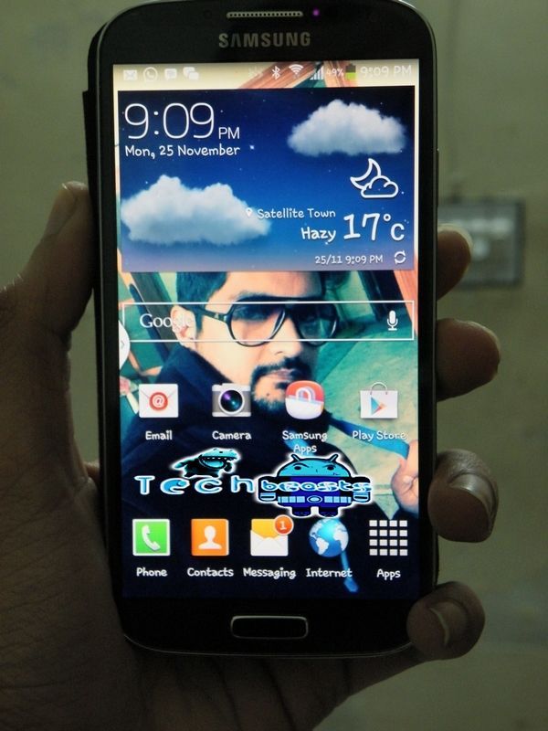 Screen Shot on Samsung Galaxy S4 Galaxy s4 Screenshot