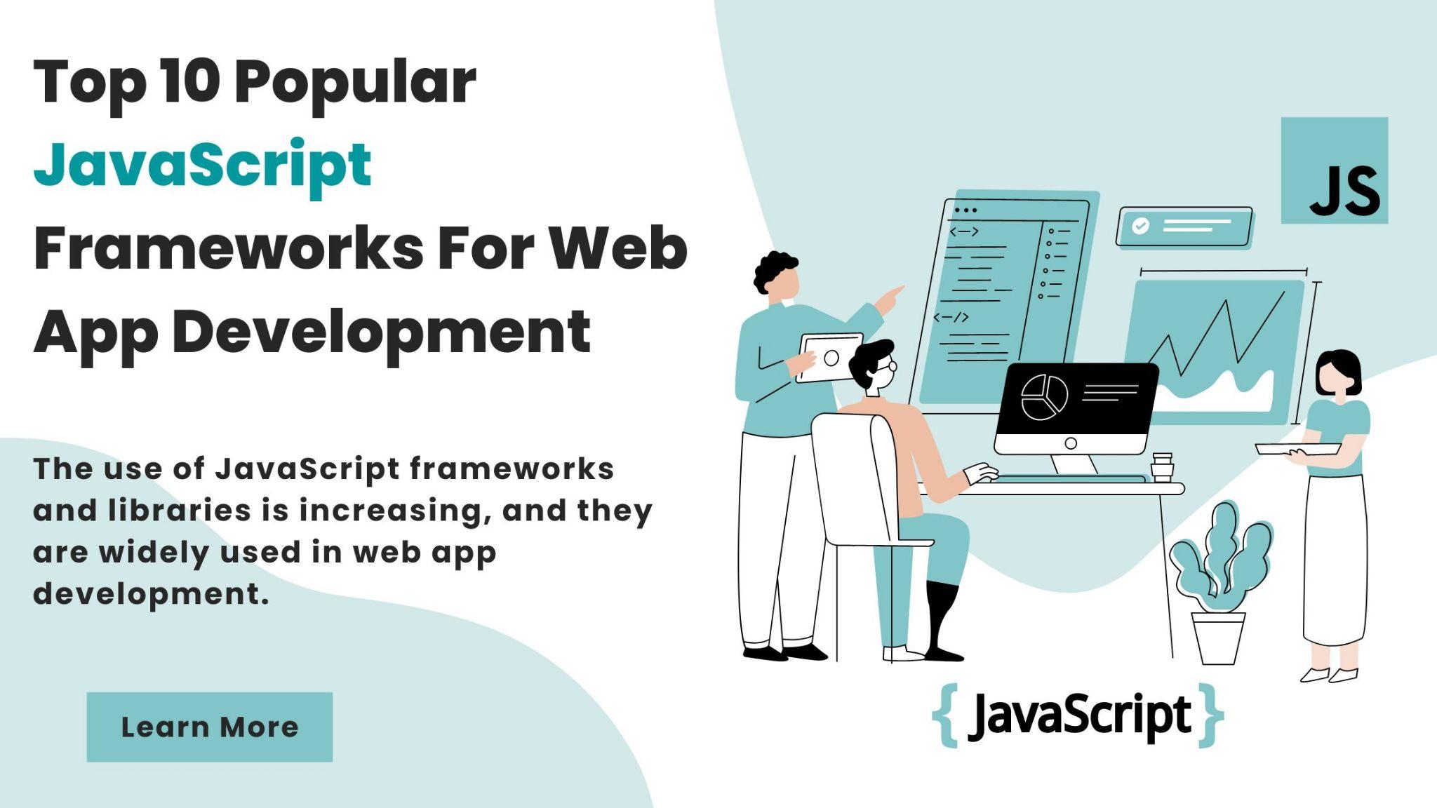 10 Popular JavaScript Frameworks For  App Development