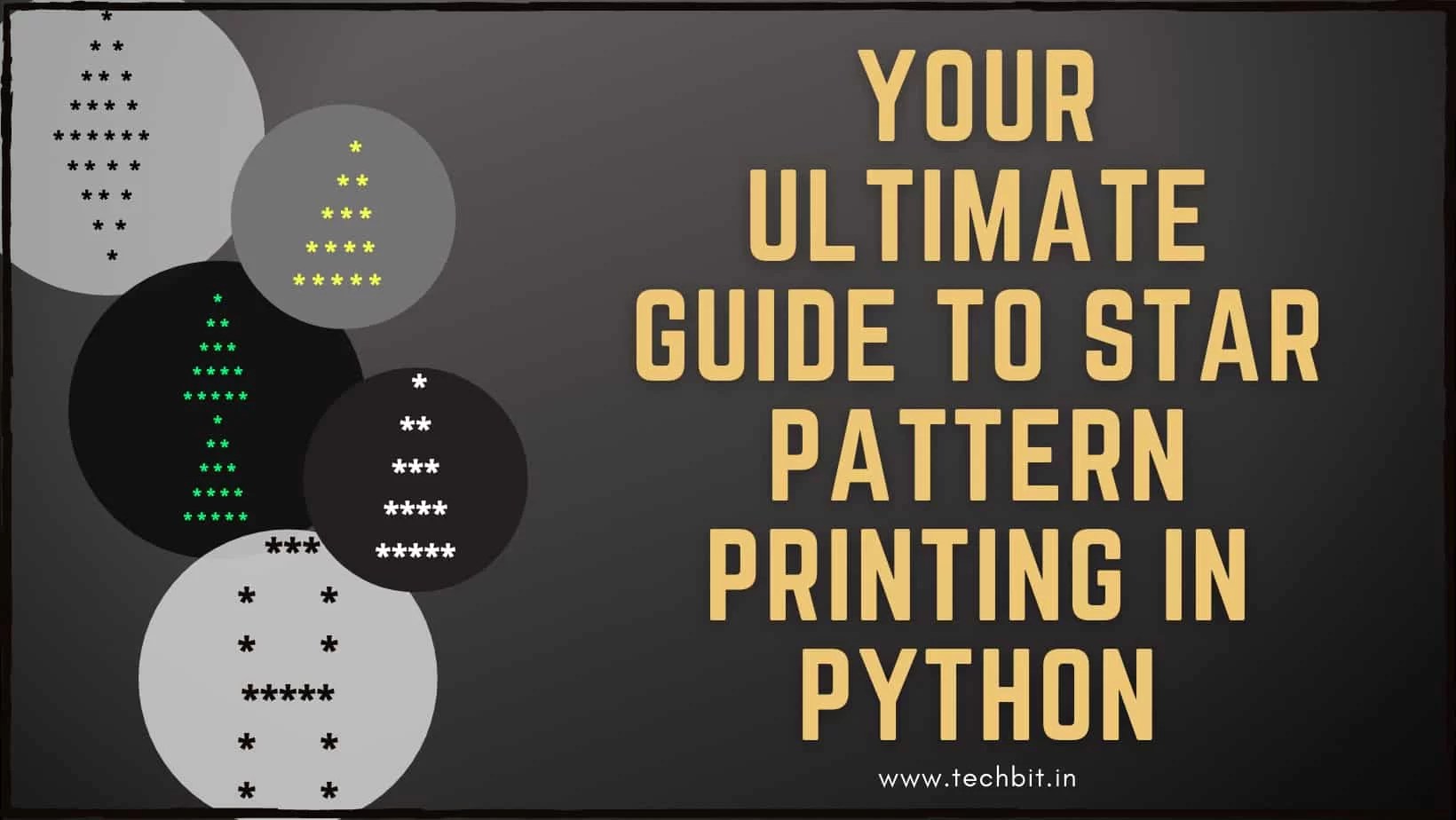 Pattern Printing in Python Easily Approach Star Patterns
