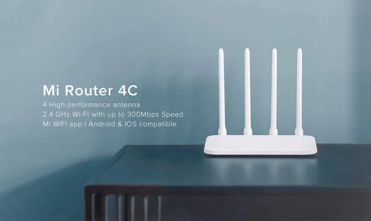 Melhore a de sua casa com o Xiaomi Mi WIFI Router 4C por 19