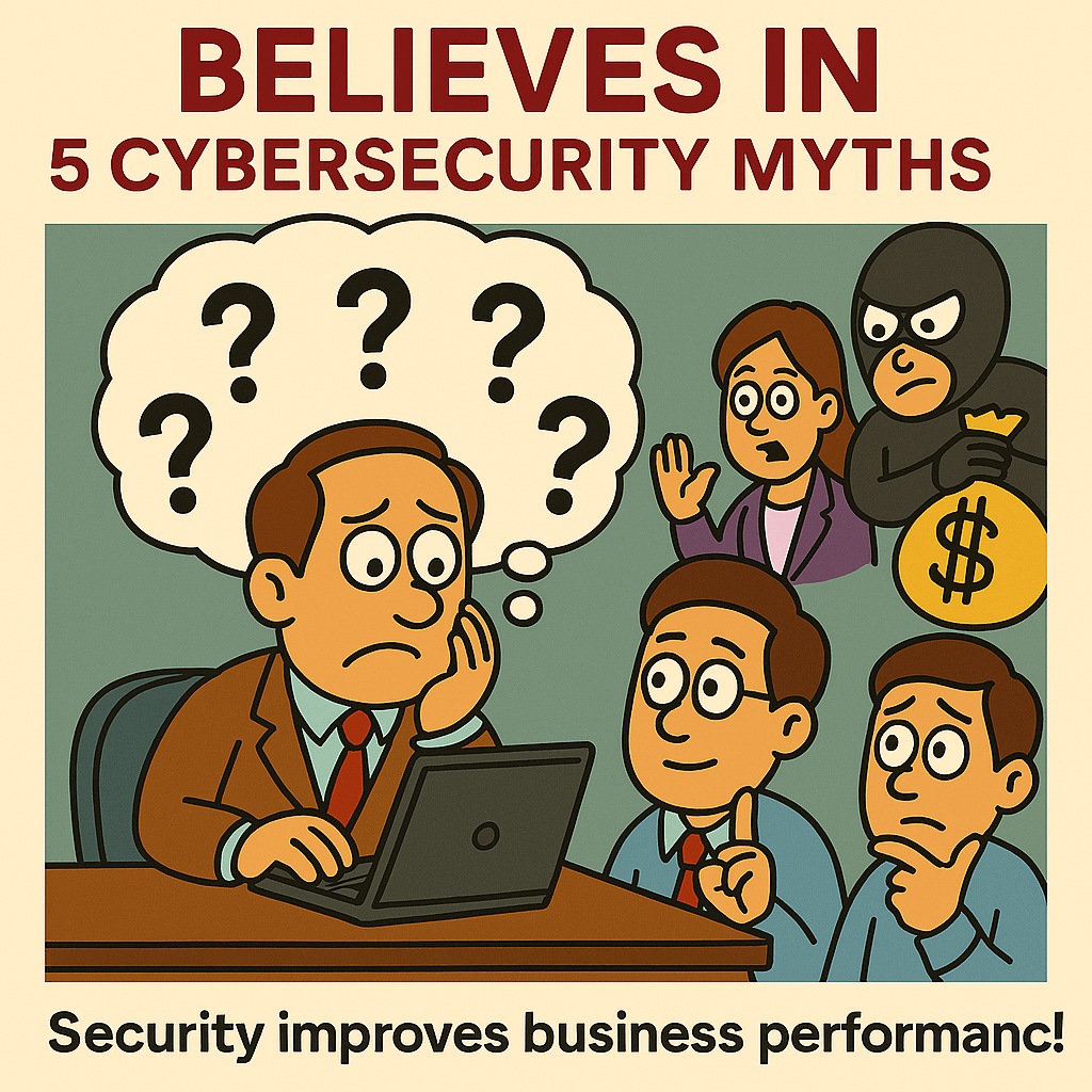 5 Cybersecurity Myths Every Small Business Owner Should Know