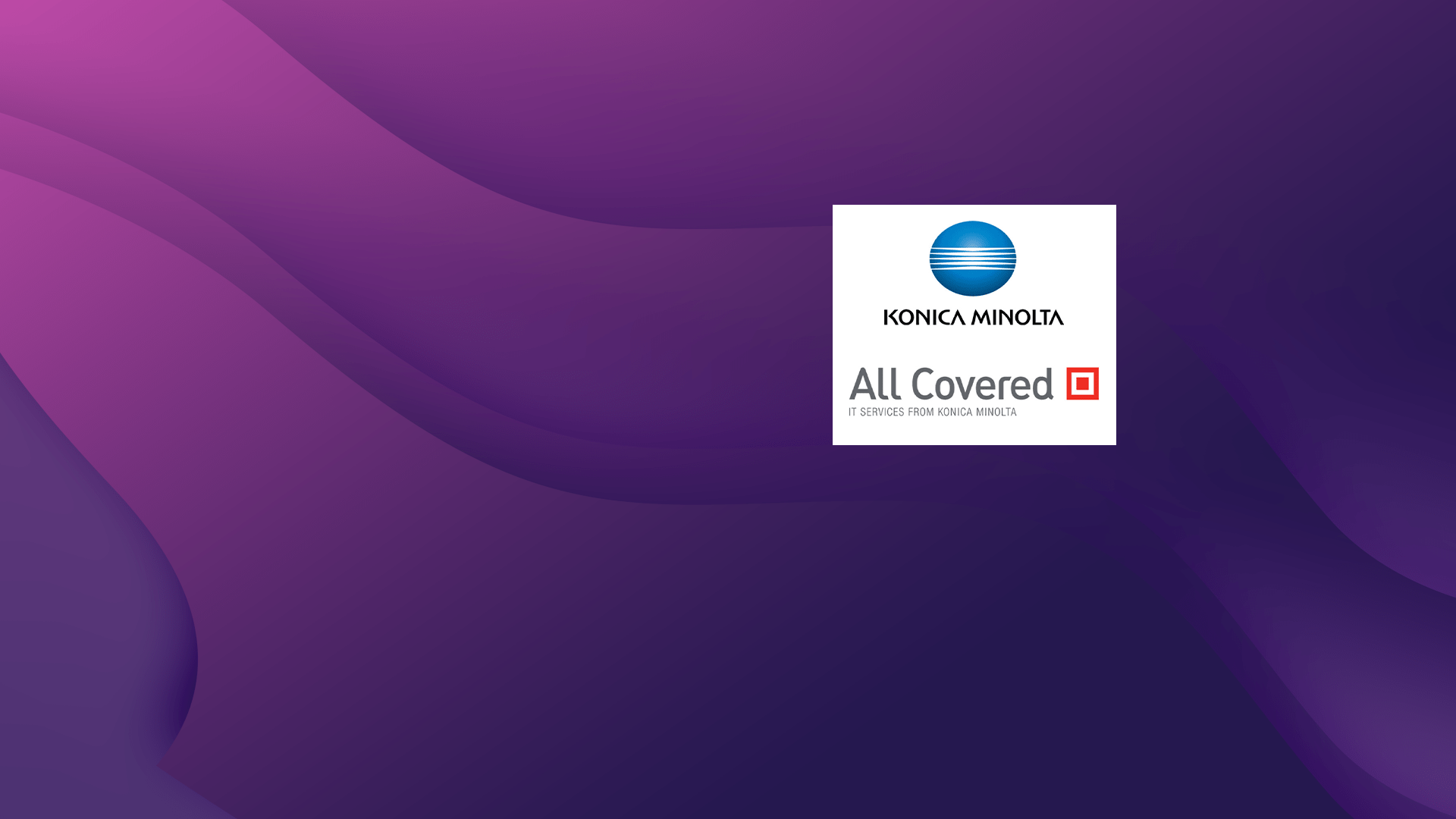 Konica Minolta, with All Covered Discuss Health and Education