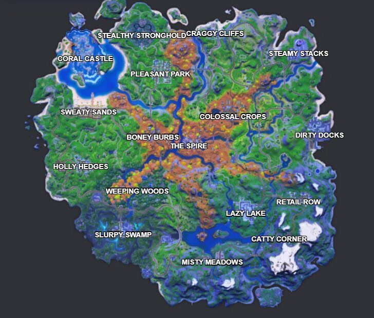 Fortnite The best landing spots in Season 6 • TechBriefly