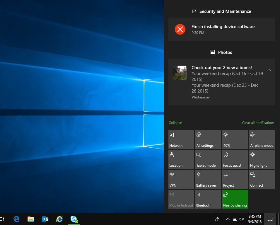 How to disable the Windows 10 notification center? • TechBriefly