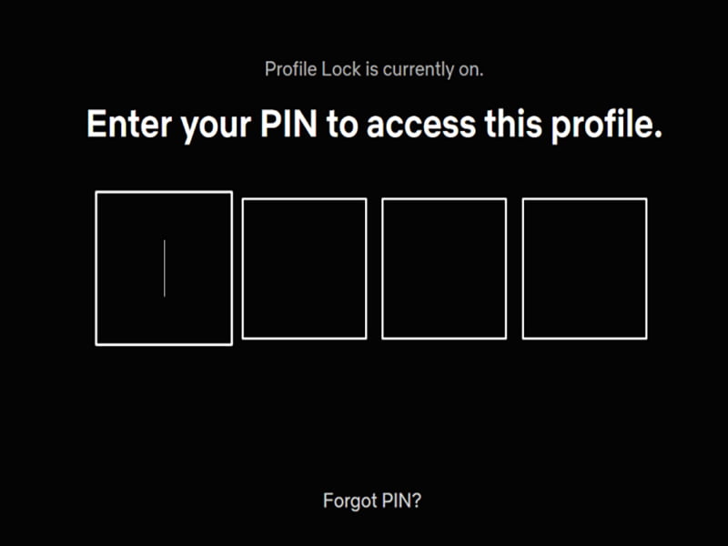 How to set, remove or recover a PIN for a Netflix profile? • TechBriefly