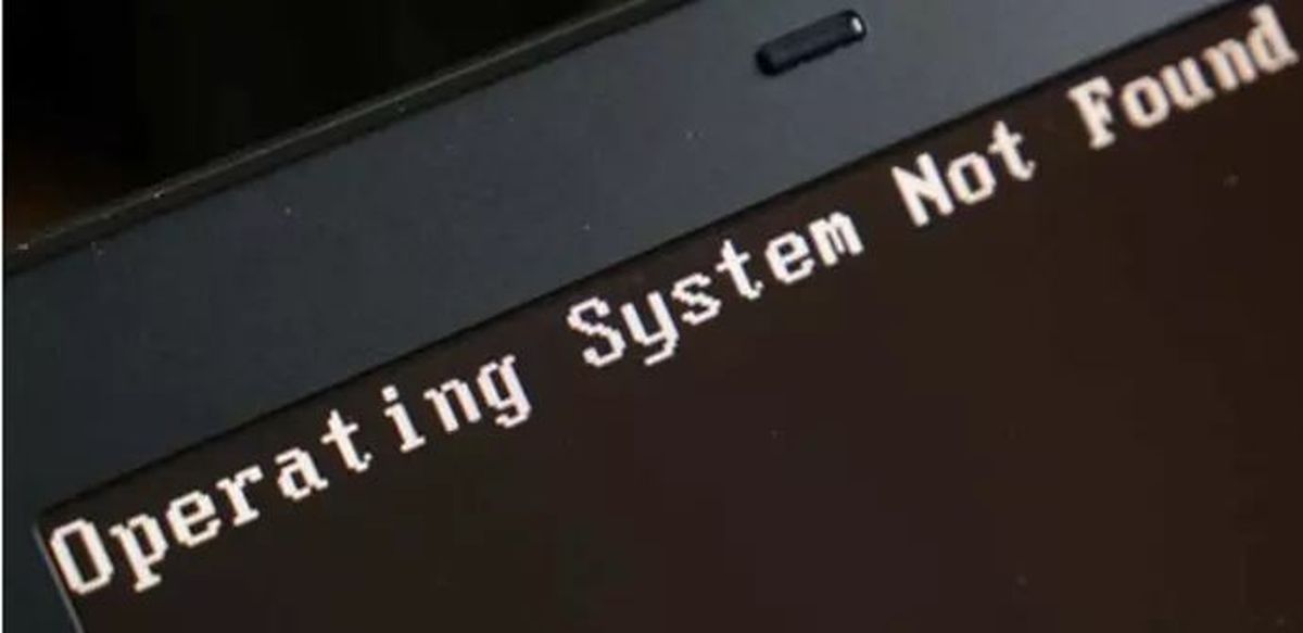 If you see "Operating system not found" error, here is how to fix it
