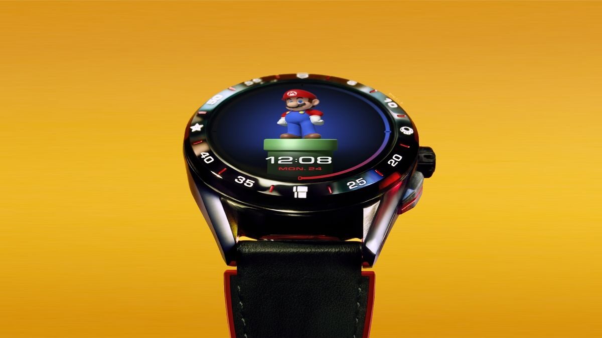 Tag Heuer Connected watch comes with Super Mario in a limited edition