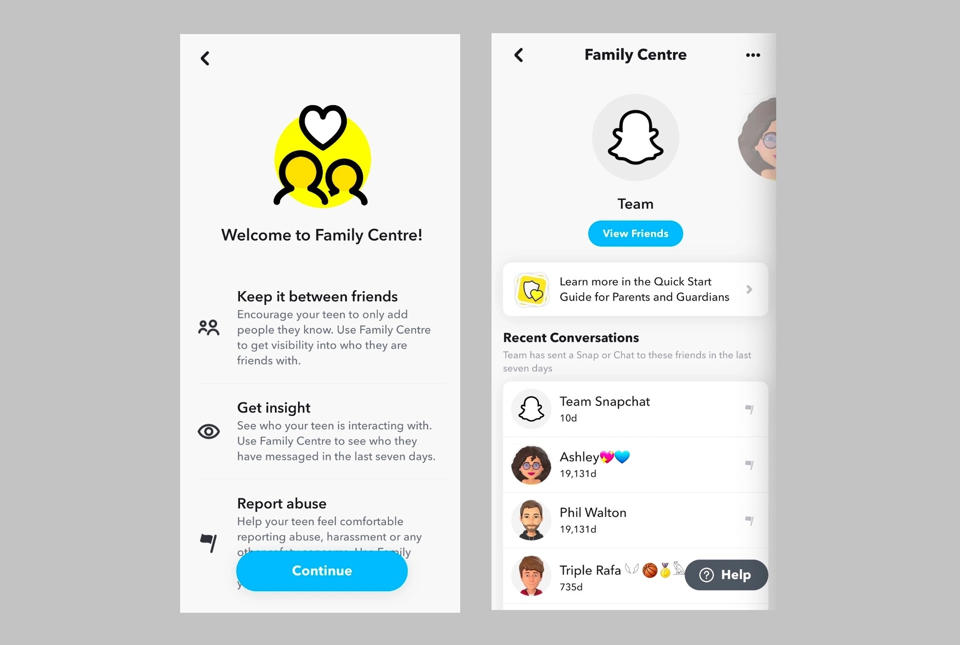 Comment fonctionne le futur Snapchat Family Center ? TechBriefly FR