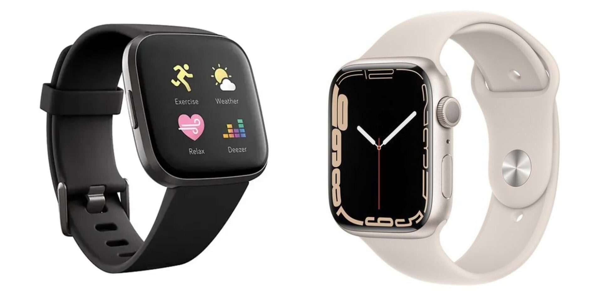 Comparison Apple Watch vs Fitbit • TechBriefly