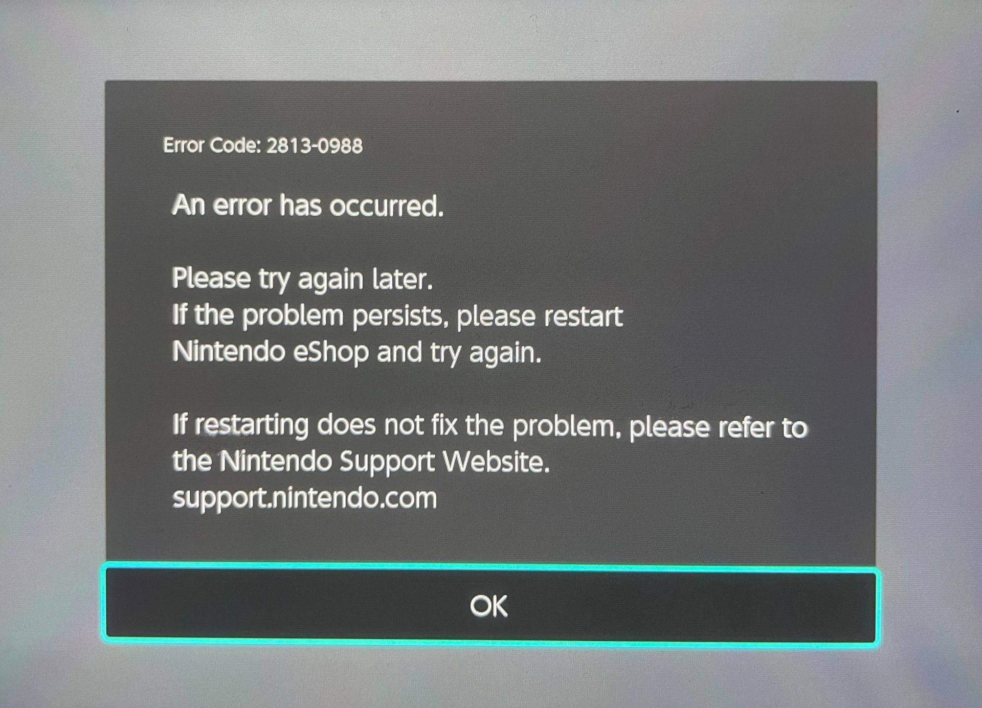 ¿Cómo Reparar El Código De Error De Nintendo Switch 28130988