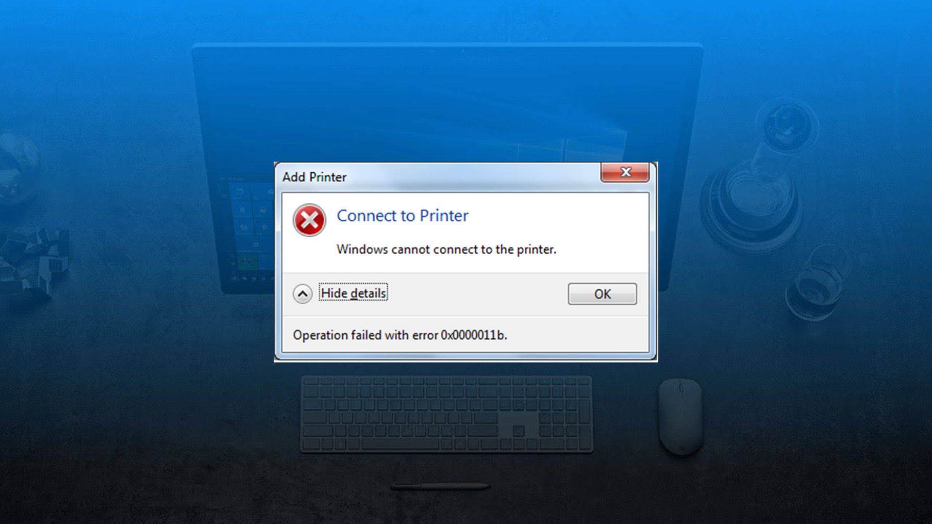 Fix How to solve operation failed with error 0x00001b? • TechBriefly