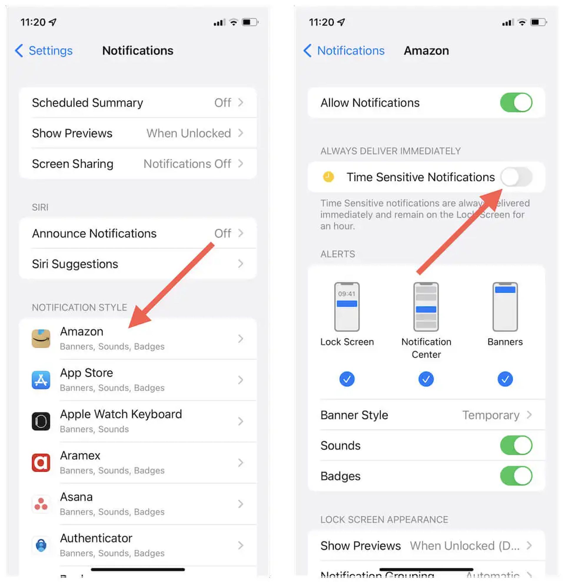 How to turn off time sensitive notifications on your iPhone? • TechBriefly