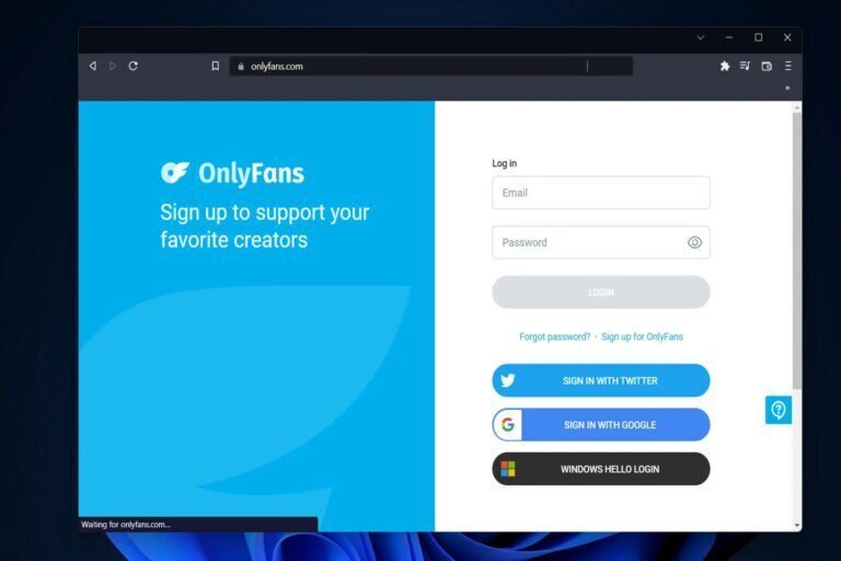 OnlyFans not working How to fix it? TechBriefly