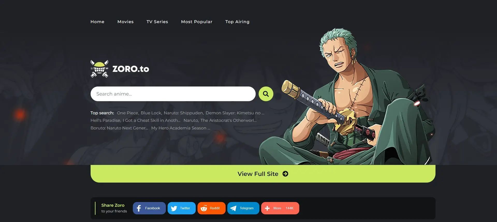 Zoro.to に何が起こったのか 新しいサイト、代替サイトなど TechBriefly JP