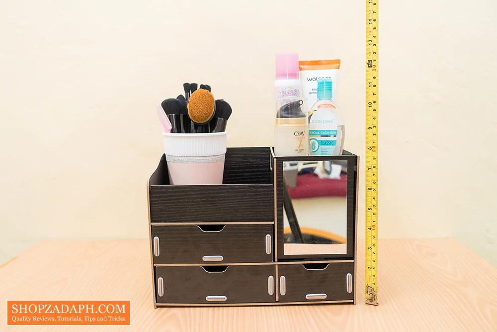 DIY Wooden Makeup Organizer Review Tidy Up! TechBroll