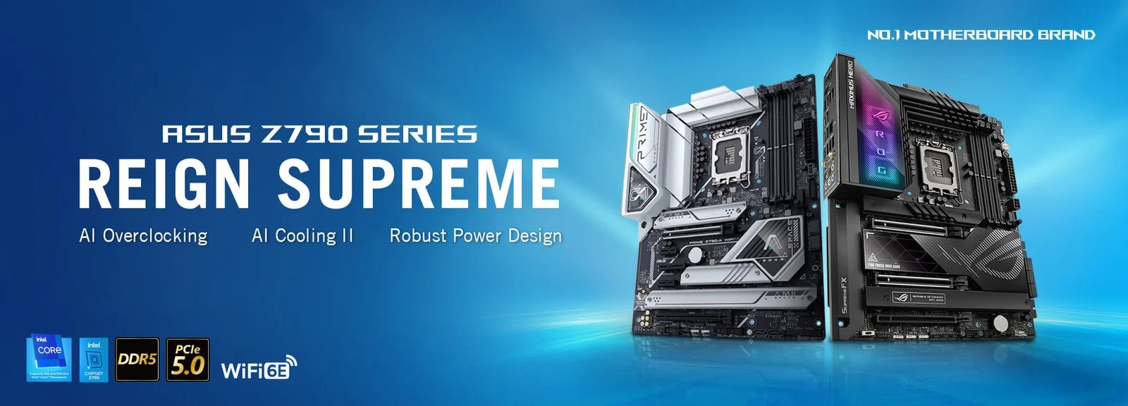 ASUS Launches Z790 Series Motherboards for 13th Gen Intel® Core