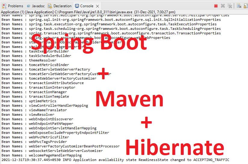 Basic Spring Boot CRUD Operations(Maven + H2 + Hibernate) with an