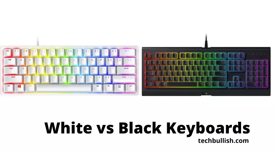 White vs Black keyboard Choose the Best Keyboard Color