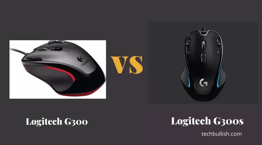 Logitech G300 VS G300s Differences(Know This FIRST!)