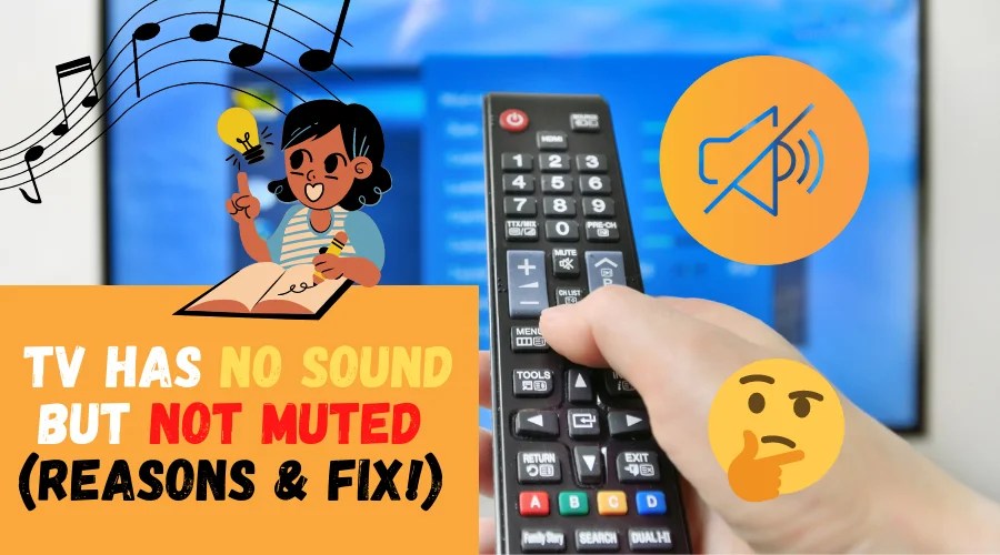 Tv has No Sound But Not Muted (Reasons + FIX!)