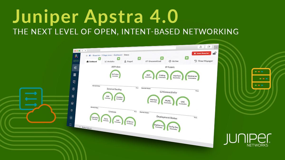 Juniper Networks Apstra arriva la...